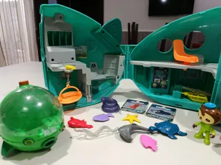 Nave Octonautas con figuras y accesorios