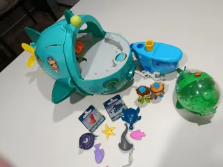 Nave Octonautas con figuras y accesorios