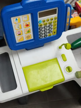 Supermercado Juguete Lidl con Carrito y Caja