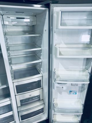 93.Frigorifico Americano Lg inox Con Dispensador!