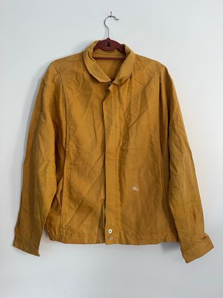 Chaqueta Harrington Burberry Mostaza Talla XL