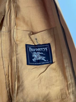 Chaqueta Harrington Burberry Mostaza Talla XL