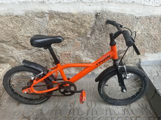 Bicicleta Btwin 500 Robot 16 Naranja