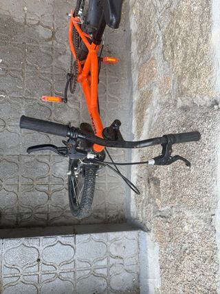 Bicicleta Btwin 500 Robot 16 Naranja