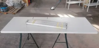 Mesa escritorio madera blanca