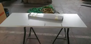 Mesa escritorio madera blanca