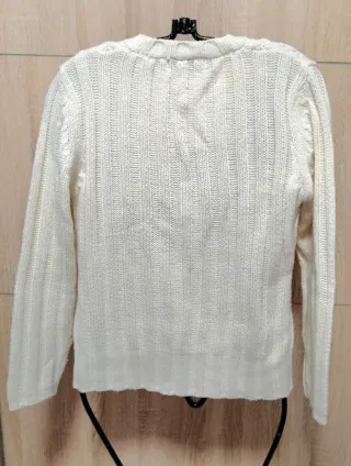 Jersey Micaela Blanco Trenzado