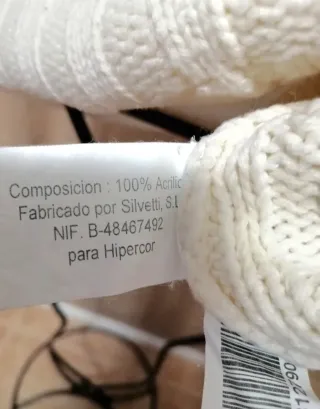 Jersey Micaela Blanco Trenzado