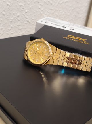 Orologio OAK dorato da uomo