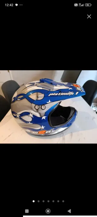 Casco Motocross Platinum 1 M2R