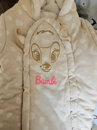 Buzo acolchado bebé Bambi (9 meses)