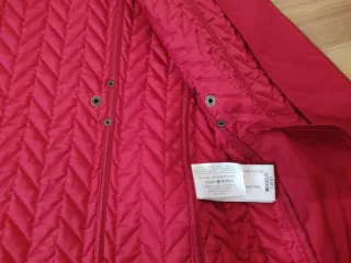 Chaleco acolchado rojo talla 52