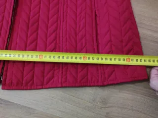 Chaleco acolchado rojo talla 52