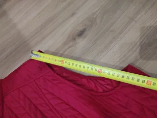 Chaleco acolchado rojo talla 52