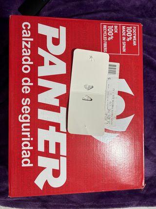 Botas de seguridad Panter T.42