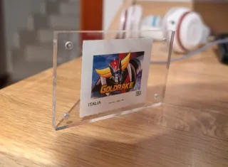 Francobollo Italia Goldrake Goldorak con cornice