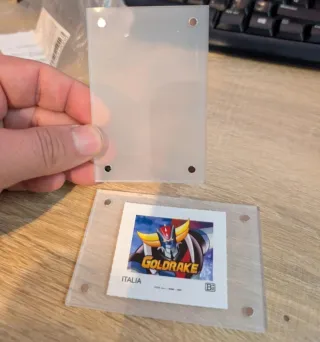 Francobollo Italia Goldrake Goldorak con cornice