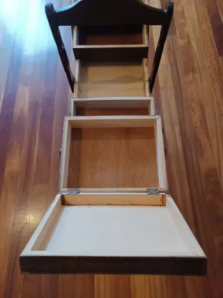 Costurero Francés en Madera con Patas Cabriolé