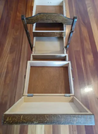 Costurero Francés en Madera con Patas Cabriolé