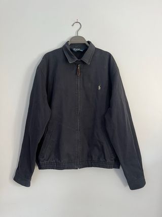 Chaqueta Harrington Ralph Lauren XL Negra