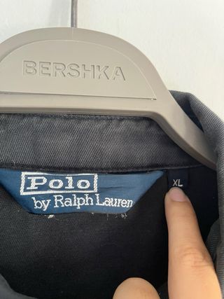 Chaqueta Harrington Ralph Lauren XL Negra