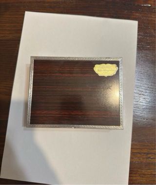 Scatola portaoggetti vintage argento 800