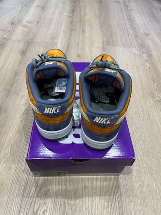 Nike SB Dunk Low Azul/Naranja Talla 45.5
