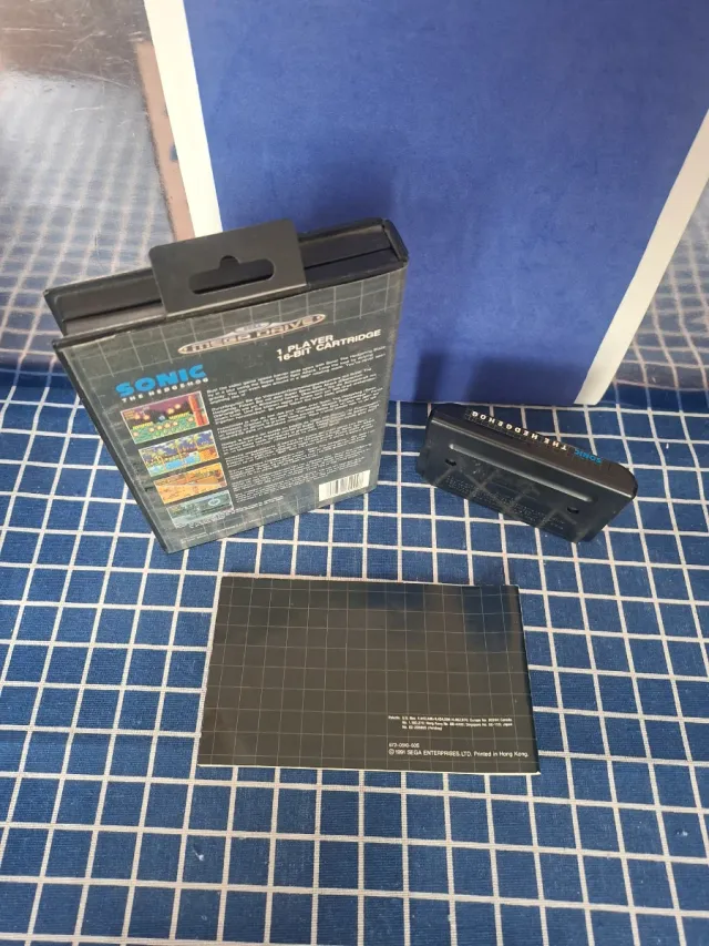 MEGADRIVE ORIGINAL SONIC 1 COMPLETO