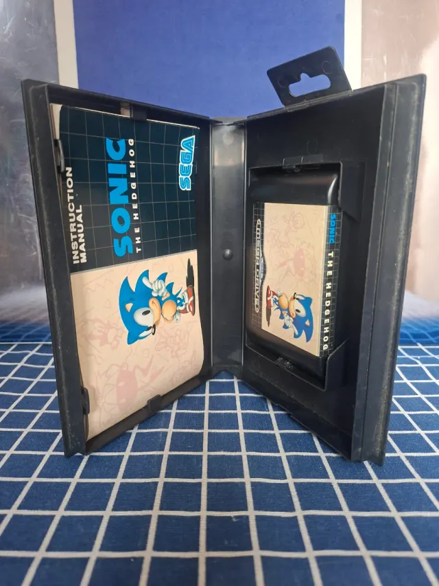 MEGADRIVE ORIGINAL SONIC 1 COMPLETO