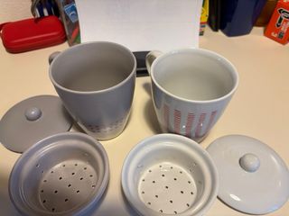 2 Tazze Tisana Altromercato Porcellana