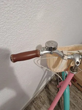 Bicicleta Mujer Rosa y Turquesa