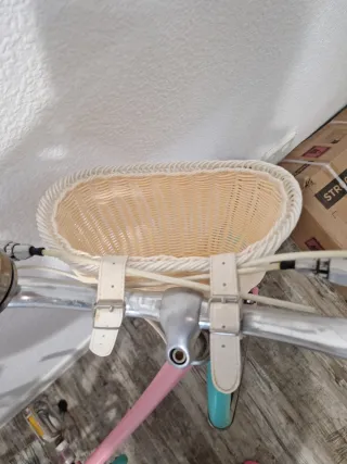 Bicicleta Mujer Rosa y Turquesa