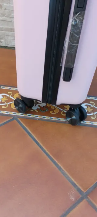 Maleta Cabina Rosa Claro 55x35x20 Nueva