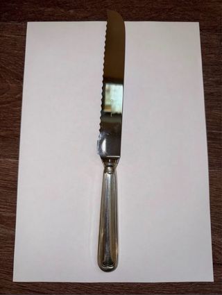 Coltello da pane Argento 800