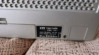 ITT Tiny Cassette Radio 3 Band