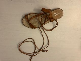 Sandalias Maripaz Piel Marrón Talla 37