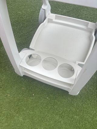 Mesa camarera Nardi blanca