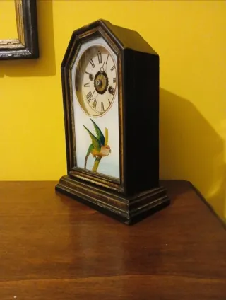 Orologio pendolo antico Junghans red star company