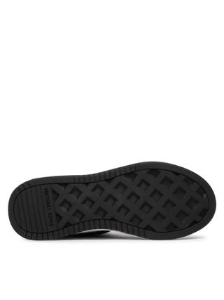 Zapatillas Michael Kors altas negras y doradas