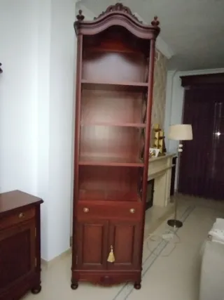 Salón comedor Caoba Muebles Alarcón 220x45x90cm