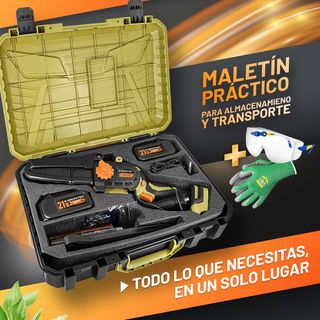 Mini Motosierra a Batería GRÜNTEK 21V
