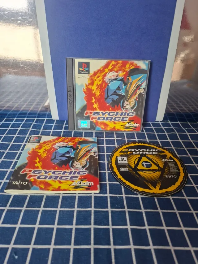 🇪🇸PS1 PSYCHIC FORCE ORIGINAL COMPLETO
