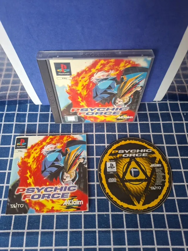 🇪🇸PS1 PSYCHIC FORCE ORIGINAL COMPLETO