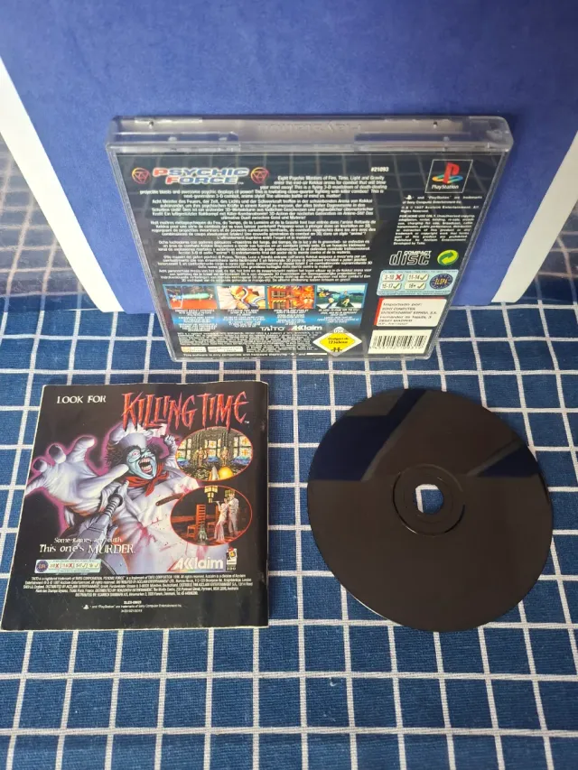 🇪🇸PS1 PSYCHIC FORCE ORIGINAL COMPLETO