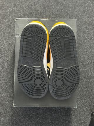 Nike Jordan 1 Mid Giallo Bianco 42