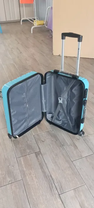 Maleta Cabina Azul 55x35x20 Nueva