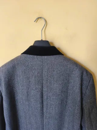 Cappotto Charlton Gray tg.L  Lana Grigio Favoloso