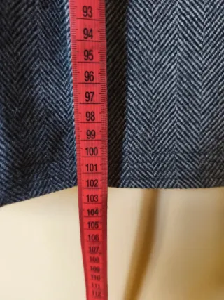 Cappotto Charlton Gray tg.L  Lana Grigio Favoloso