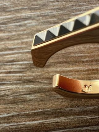 Anello Fendi color Oro argentato