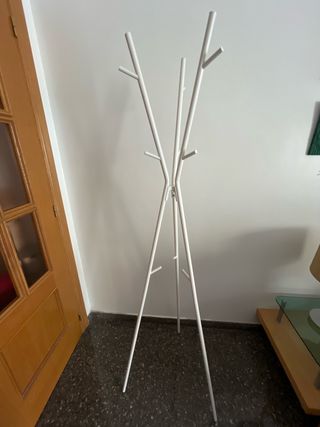 Perchero de pie Ikea blanco